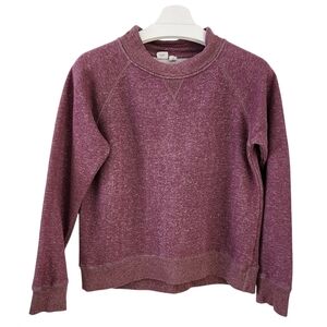 TENTREE Marled Plum Cozy Crewneck Sweatshirt size s